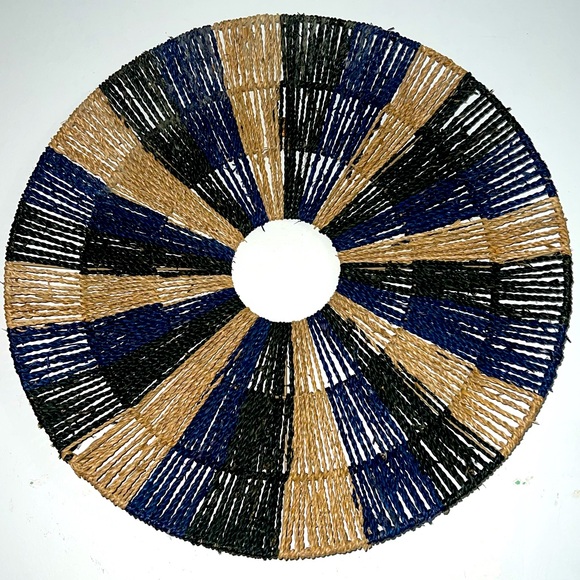 *KEPT Hand Woven Seagrass Wall Decor - coastal cottage - boho chic - Picture 1 of 2